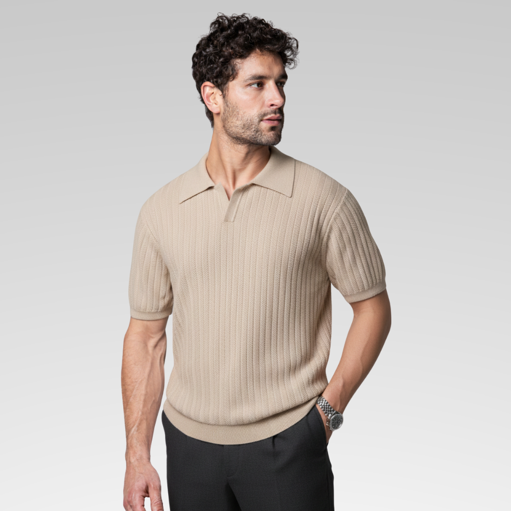 Camisa Polo Masculina - Tricot Italiano