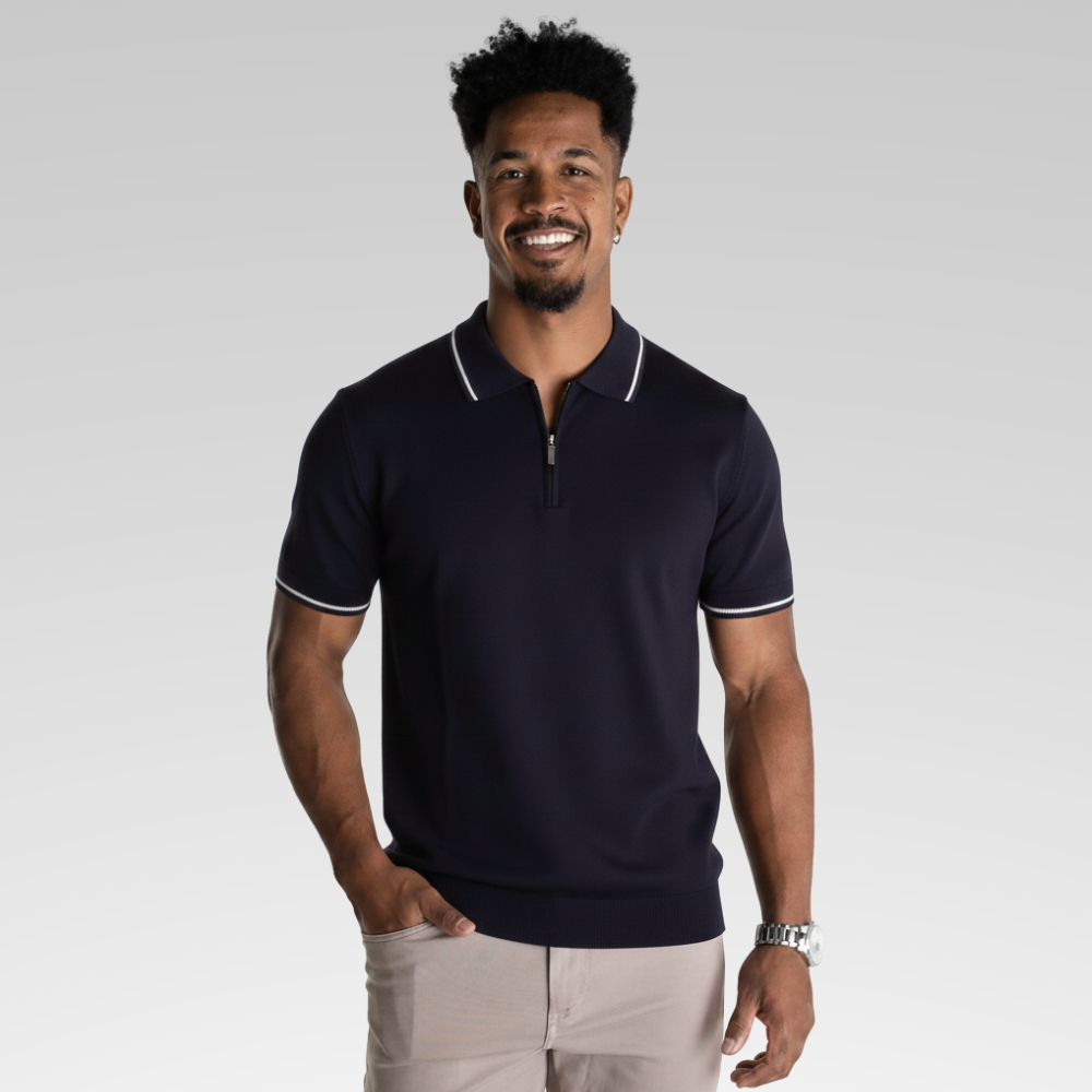 Camisa Polo Masculina – Tricot Half Zip