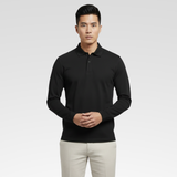 Camisa Polo Masculina - Manga Longa Premium