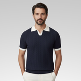 Camisa Polo Masculina - Tricot Elegance