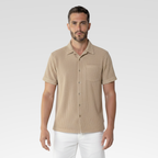 Camisa Casual Masculina – Veludo Cotelê