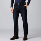 Calça Jeans Clássica Masculina - Fiber Prime