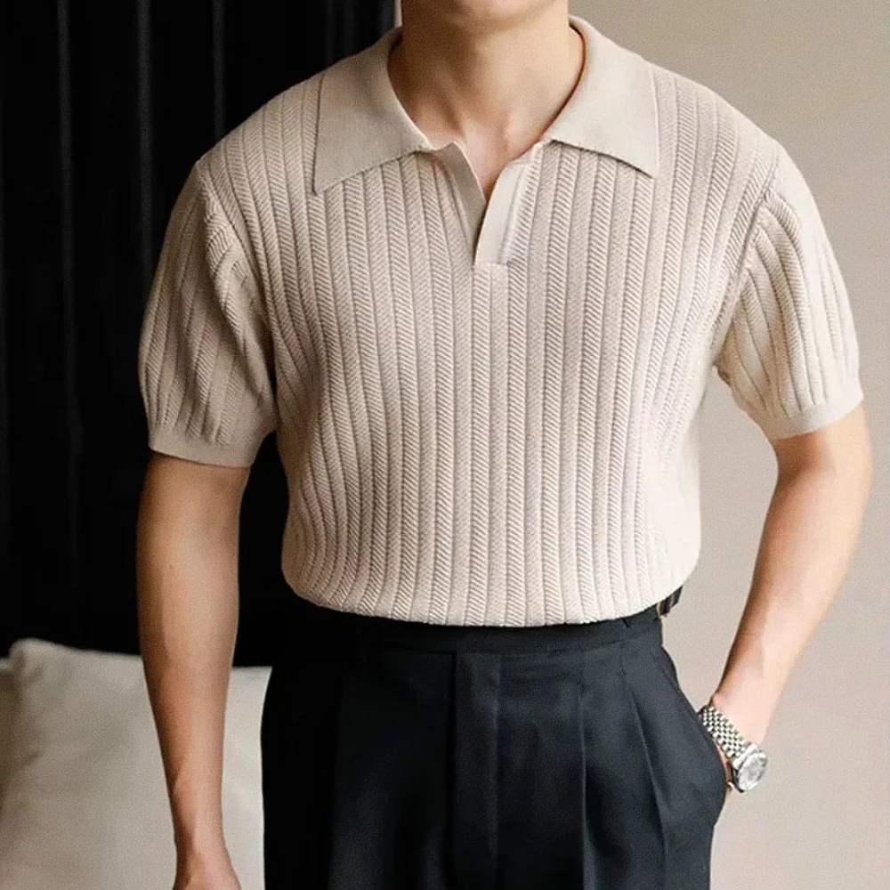 Camisa Polo Masculina - Tricot Italiano