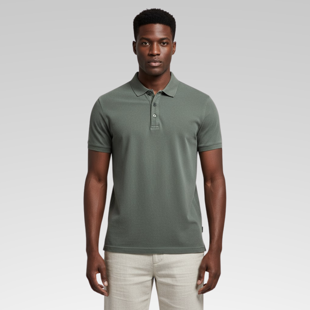Camisa Polo Masculina - Piquet Madrid