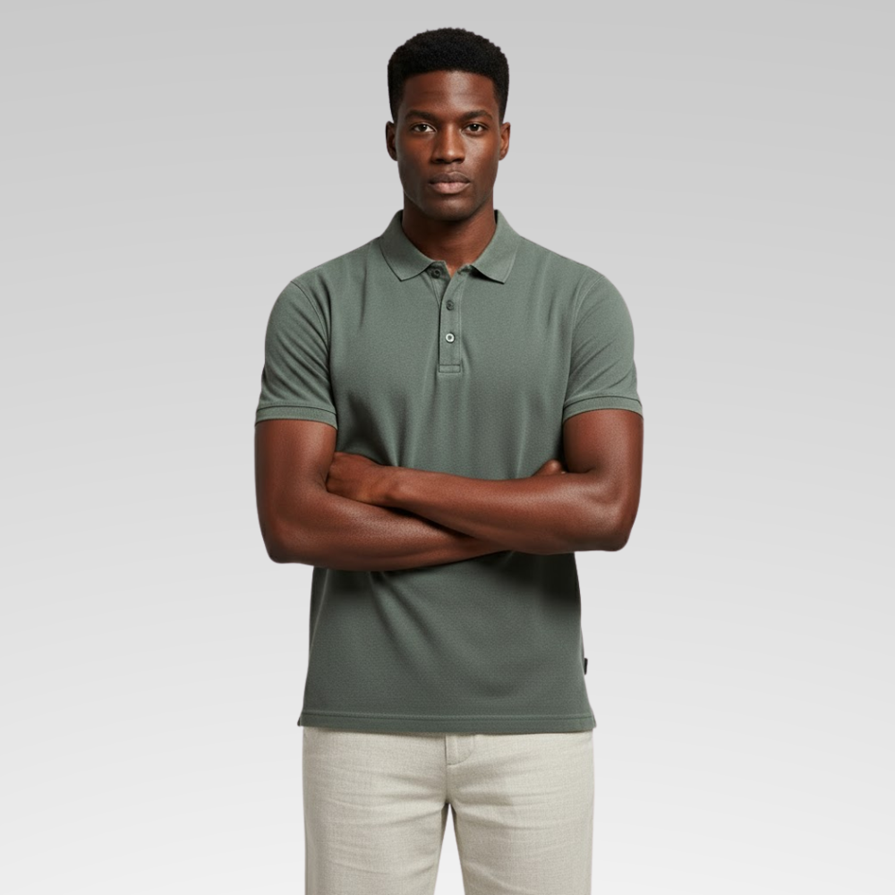 Camisa Polo Masculina - Piquet Madrid