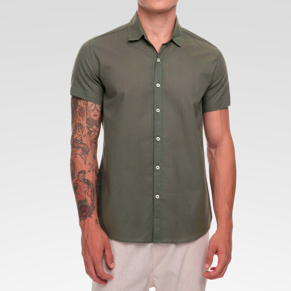 Camisa Casual Masculina – Essential