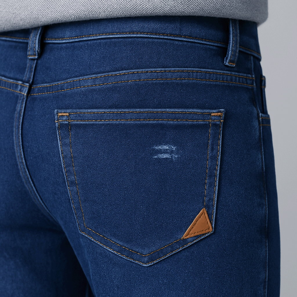 Calça Jeans Clássica Masculina - Fiber Prime