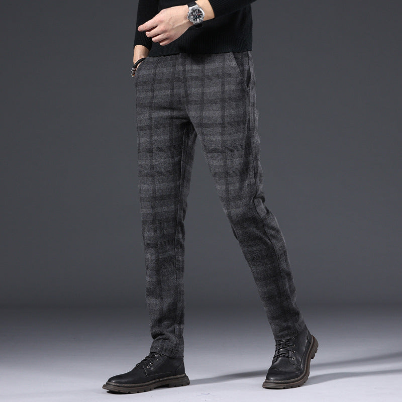 Calça de Alfaiataria Masculina - Xadrez