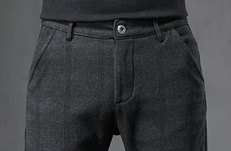 Calça de Alfaiataria Masculina - Xadrez
