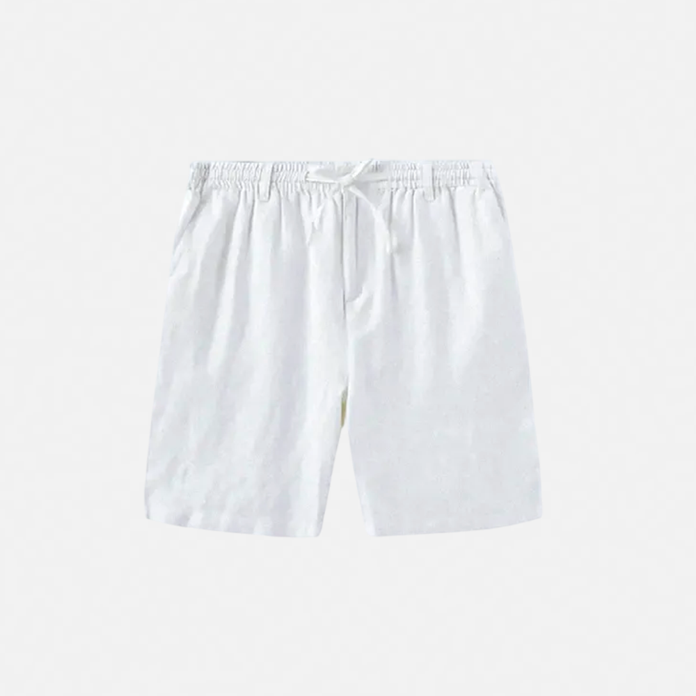 Bermuda Masculina de Linho – White