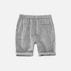 Bermuda Masculina de Linho - Listrada