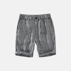 Bermuda Masculina de Linho - Listrada