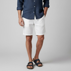 Bermuda Masculina de Linho – White