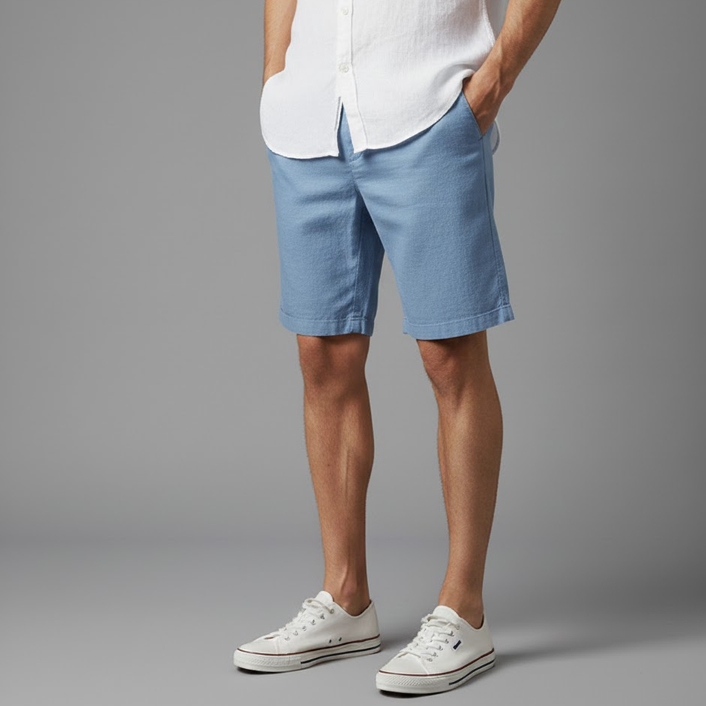 Bermuda Masculina de Linho - Phuket