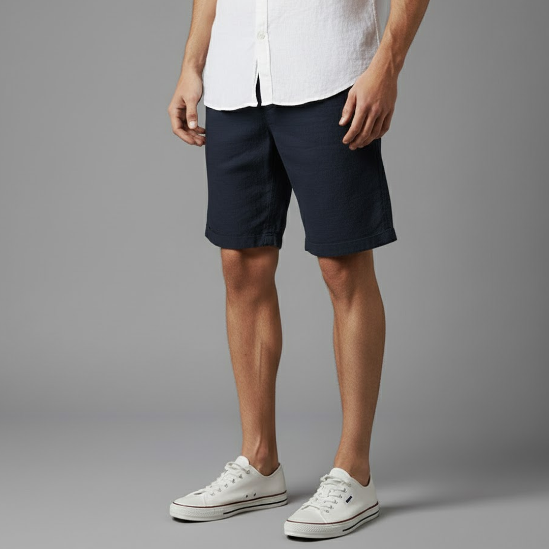 Bermuda Masculina de Linho - Phuket