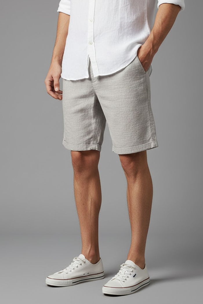 Bermuda Masculina de Linho - Phuket