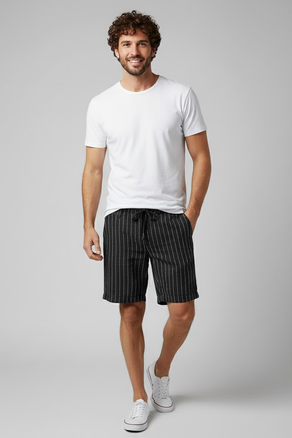 Bermuda Masculina de Linho - Firenze