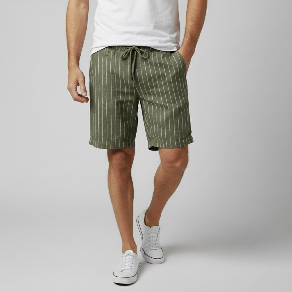 Bermuda Masculina de Linho - Firenze