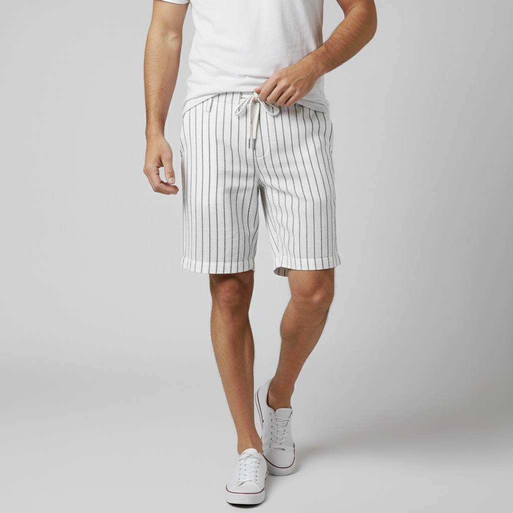 Bermuda Masculina de Linho - Firenze