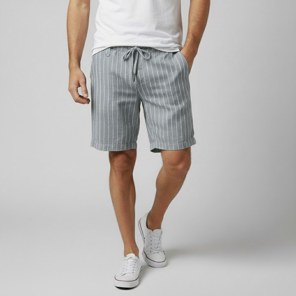 Bermuda Masculina de Linho - Firenze