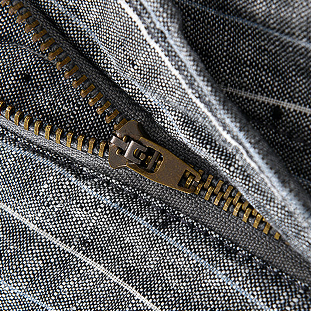 Bermuda Masculina de Linho - Listrada