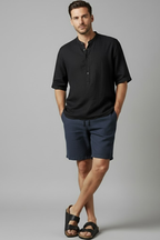 Bermuda Masculina de Linho - Essential