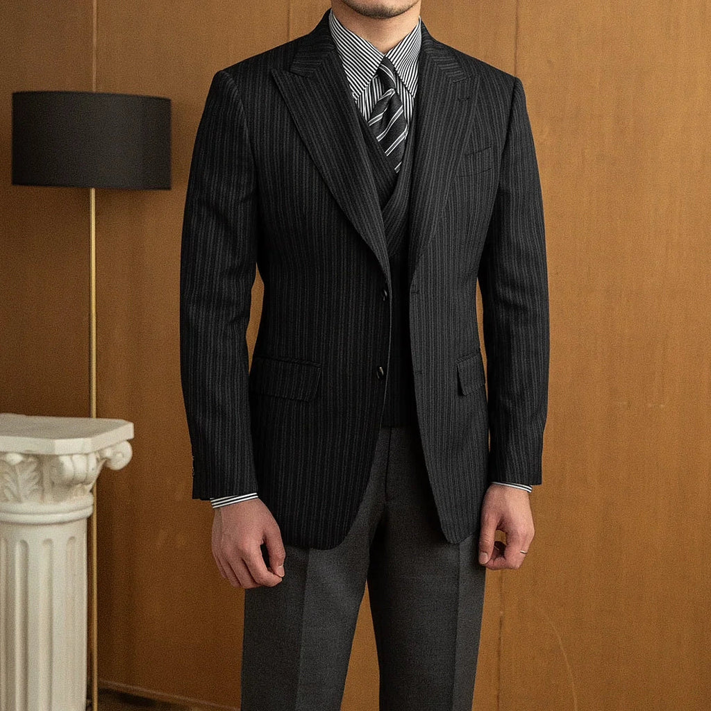 Blazer Masculino Listrado - Simple