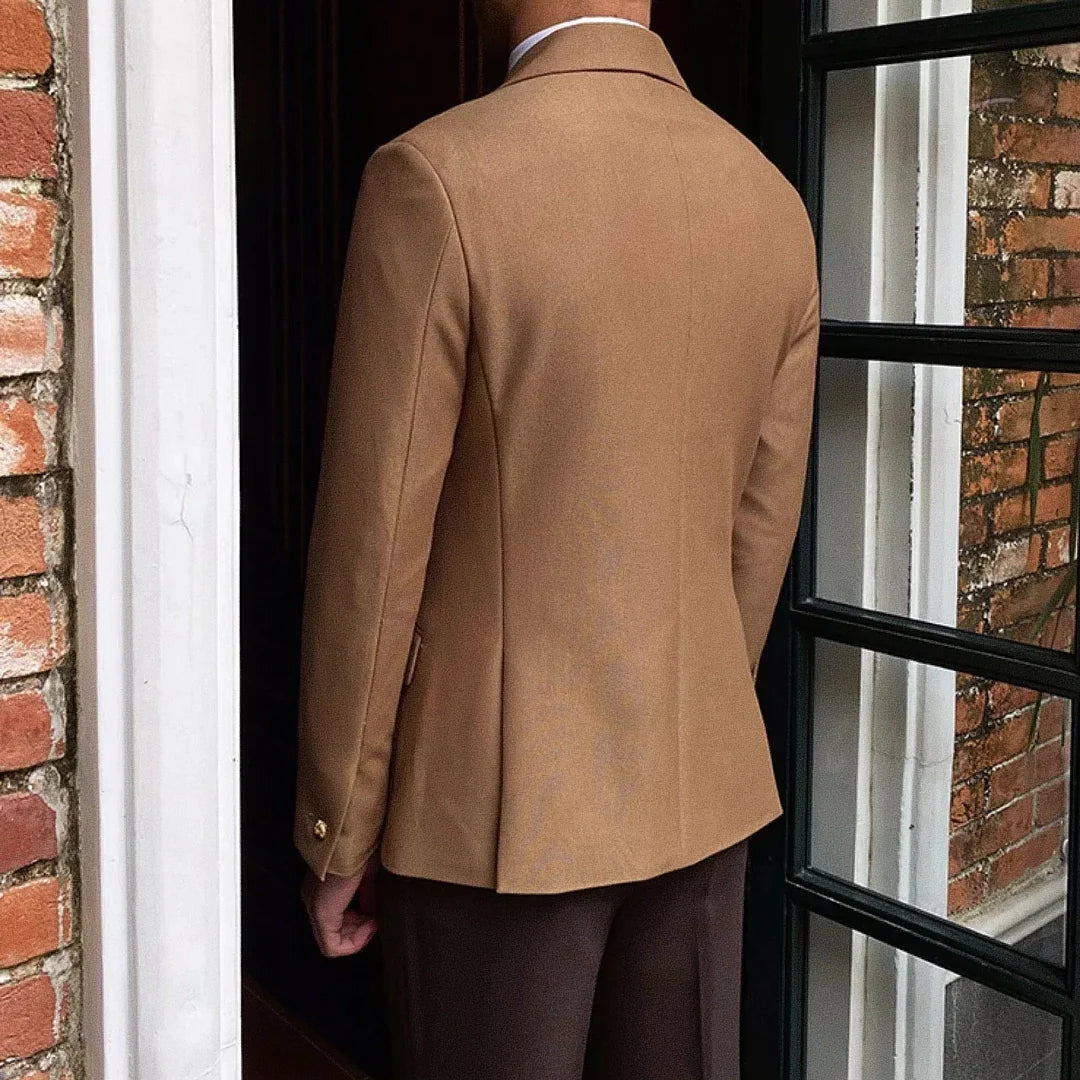 Blazer Masculino Transpassado - Hermes Premium