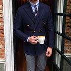 Blazer Masculino Transpassado - Hermes Premium