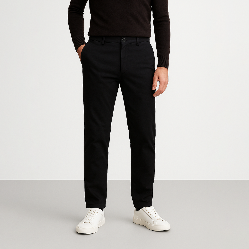 Calça Chino em Sarja Masculina - Minimal Fit
