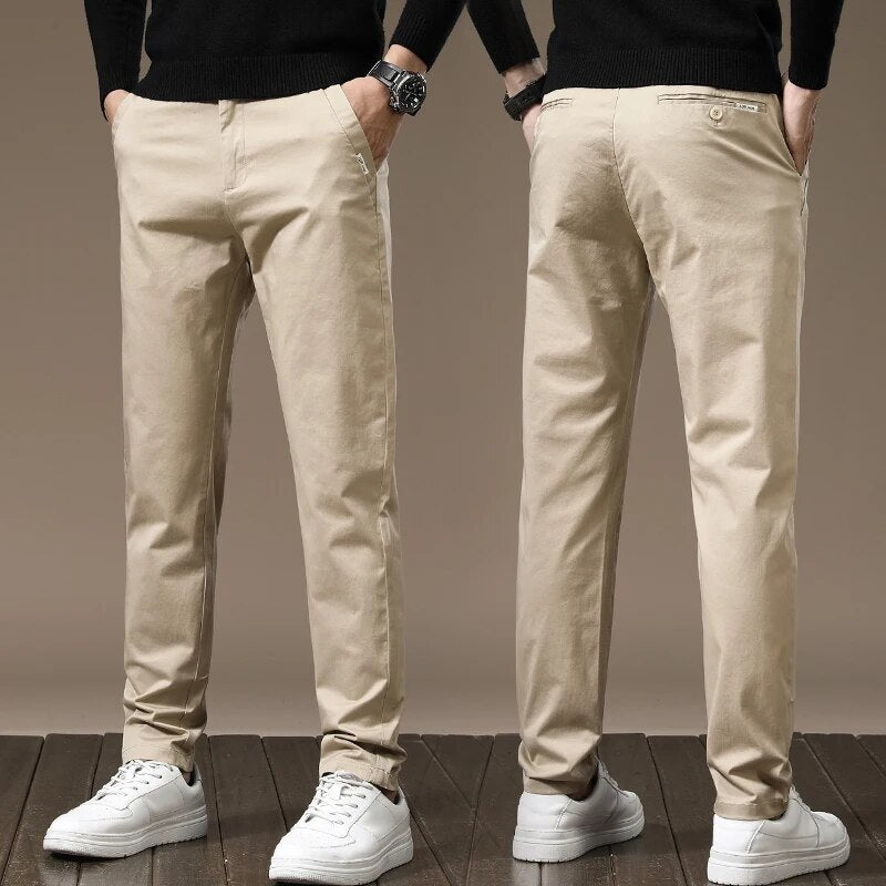Calça Chino em Sarja Masculina - Pure Confort