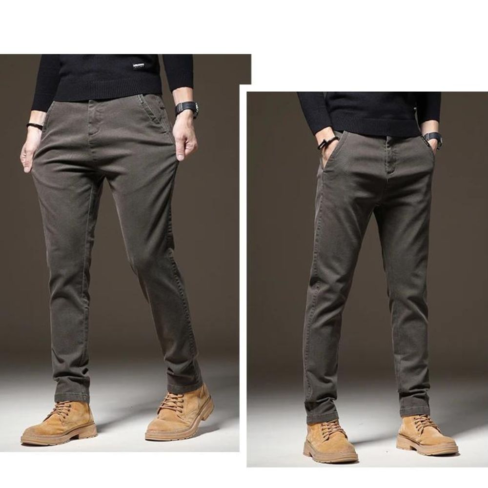 Calça Social Masculina - Napoli Slim