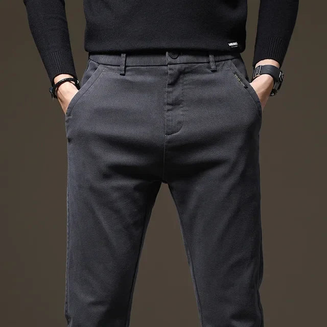 Calça Social Masculina - Napoli Slim