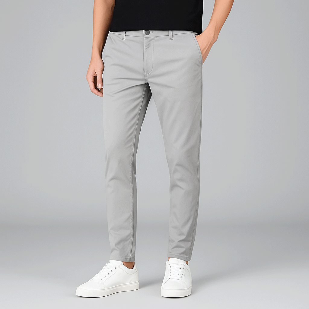 Calça Casual Masculina - Satin Touch