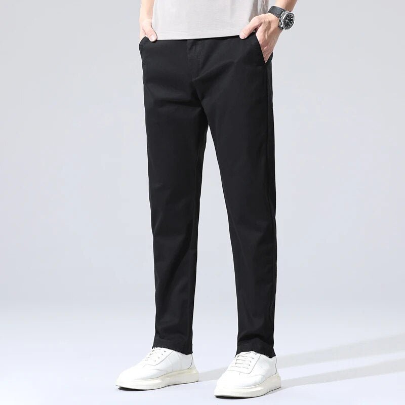 Calça Chino em Sarja Masculina - Oxford Premium