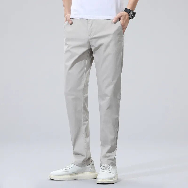 Calça Chino em Sarja Masculina - Oxford Premium