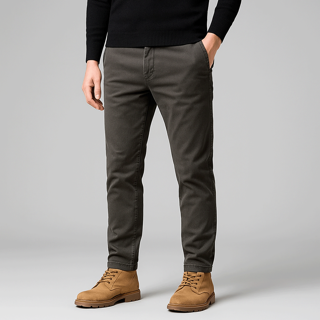Calça Social Masculina - Napoli Slim