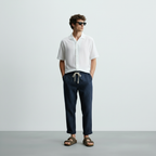 Calça Masculina de Linho - Cassis