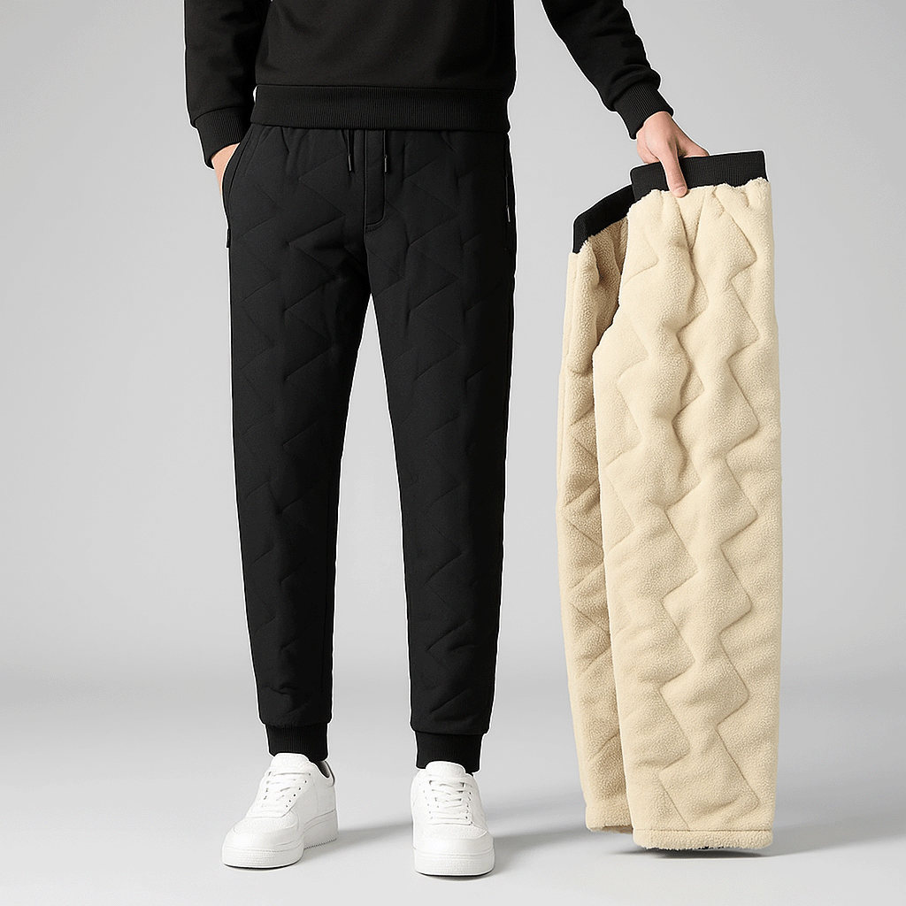 Calça Masculina - Forrada em Lã