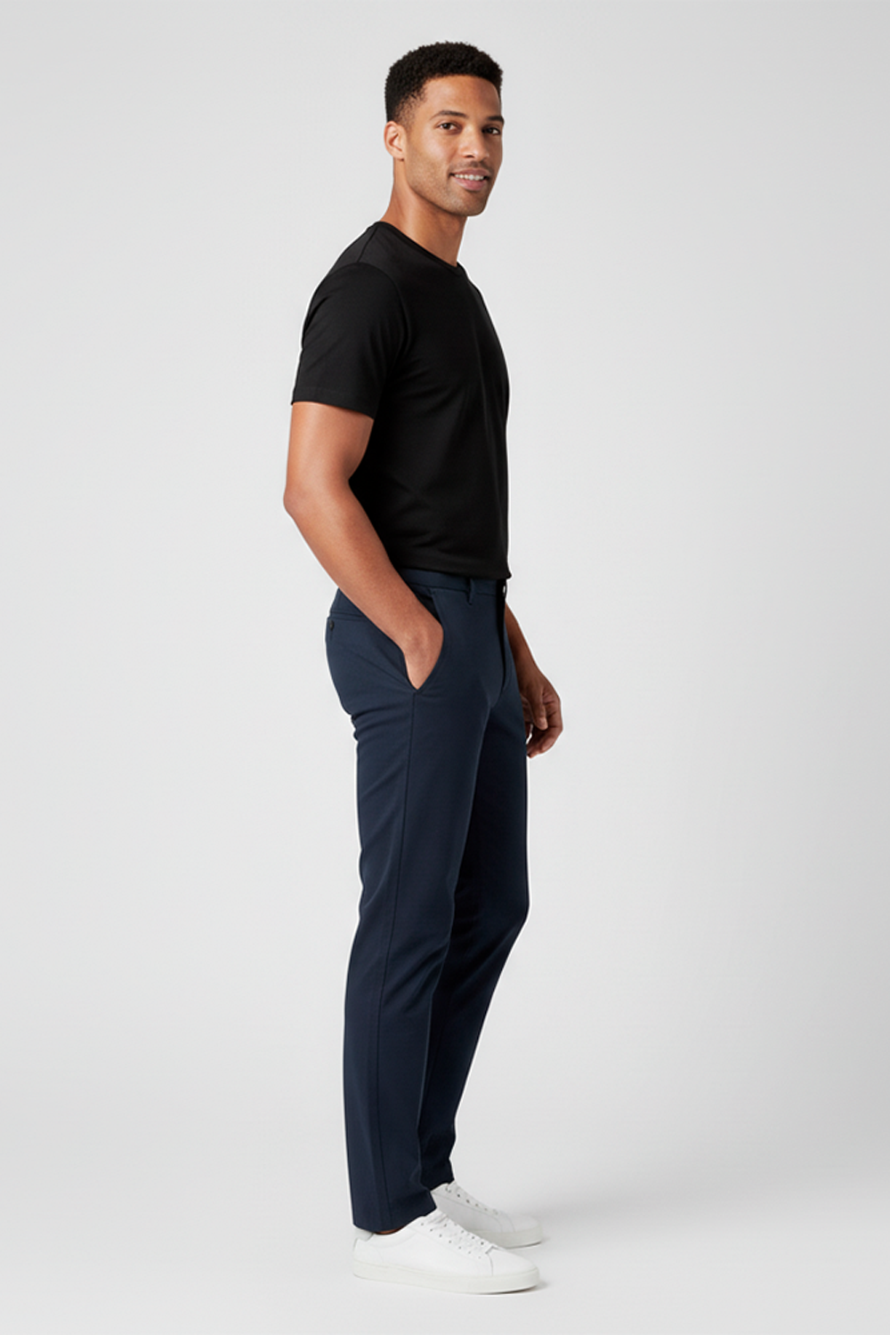 Calça Social Masculina - Satin Touch