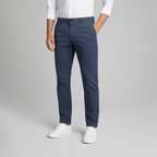 Calça Chino em Sarja Masculina - Zurich Prime