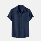 Camisa Casual Masculina – Veludo Cotelê