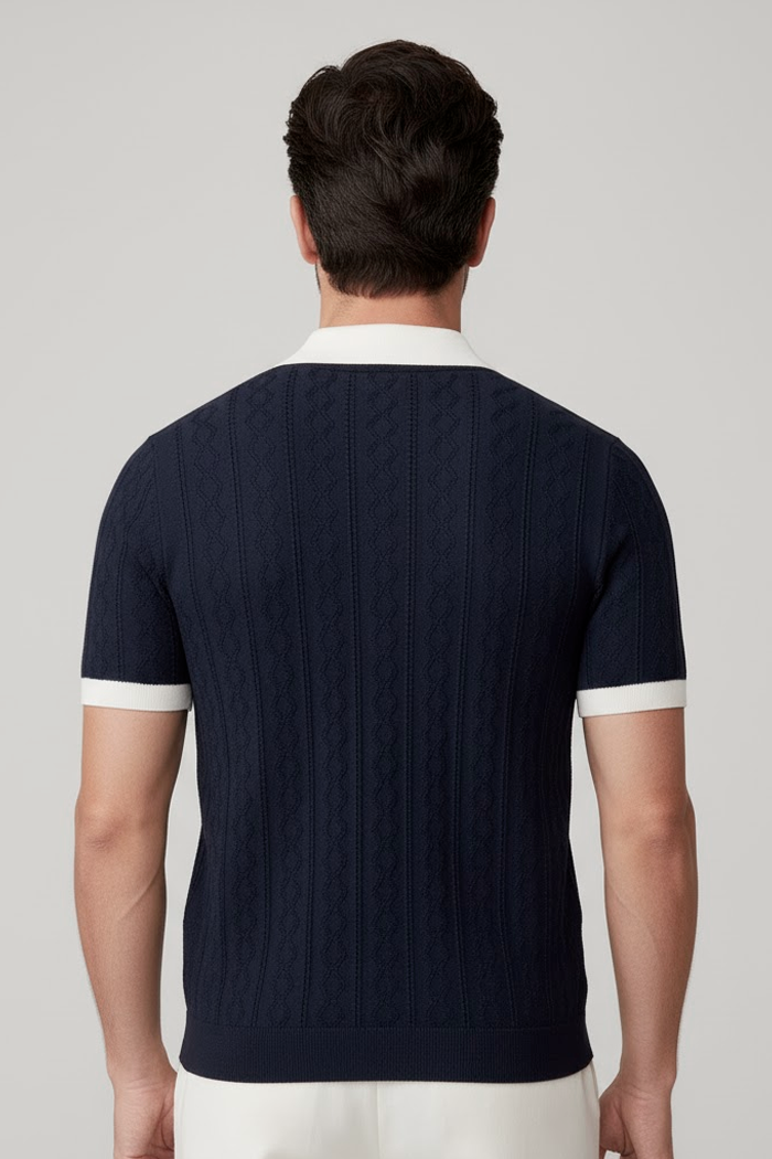 Camisa Polo Masculina - Tricot
