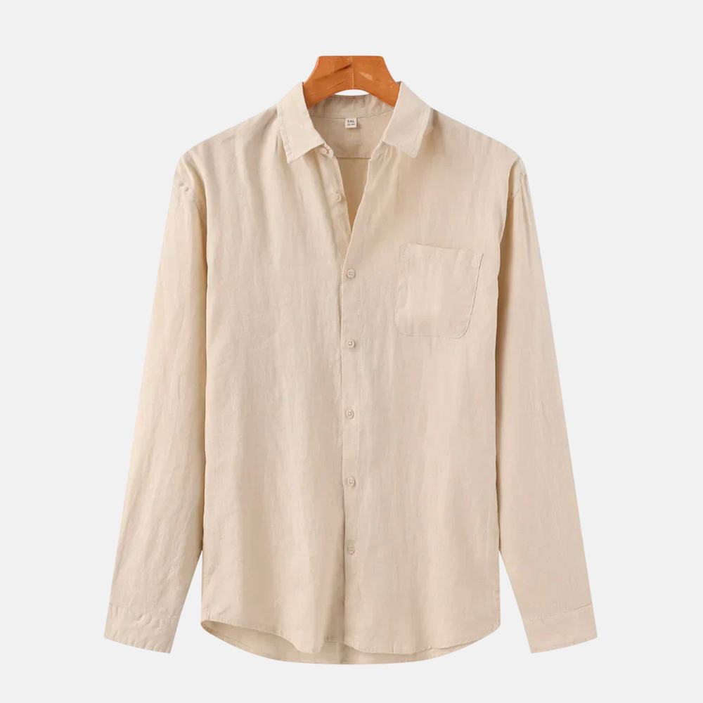 Camisa Social Masculina - Linho