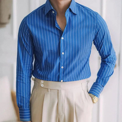 Camisa Social Masculina - Oxford Prime