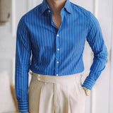 Camisa Social Masculina - Oxford Prime