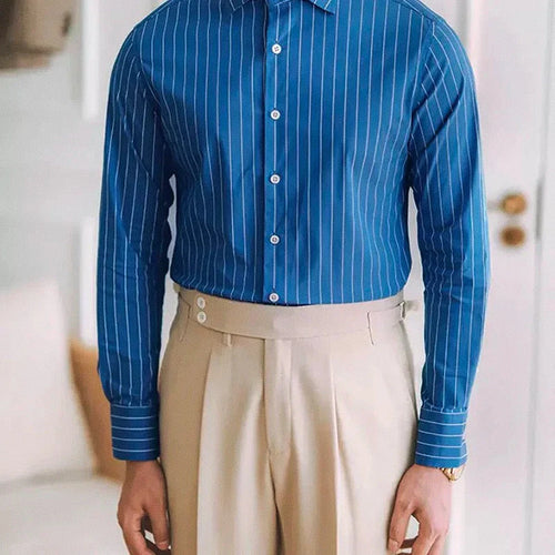 Camisa Social Masculina - Oxford Prime