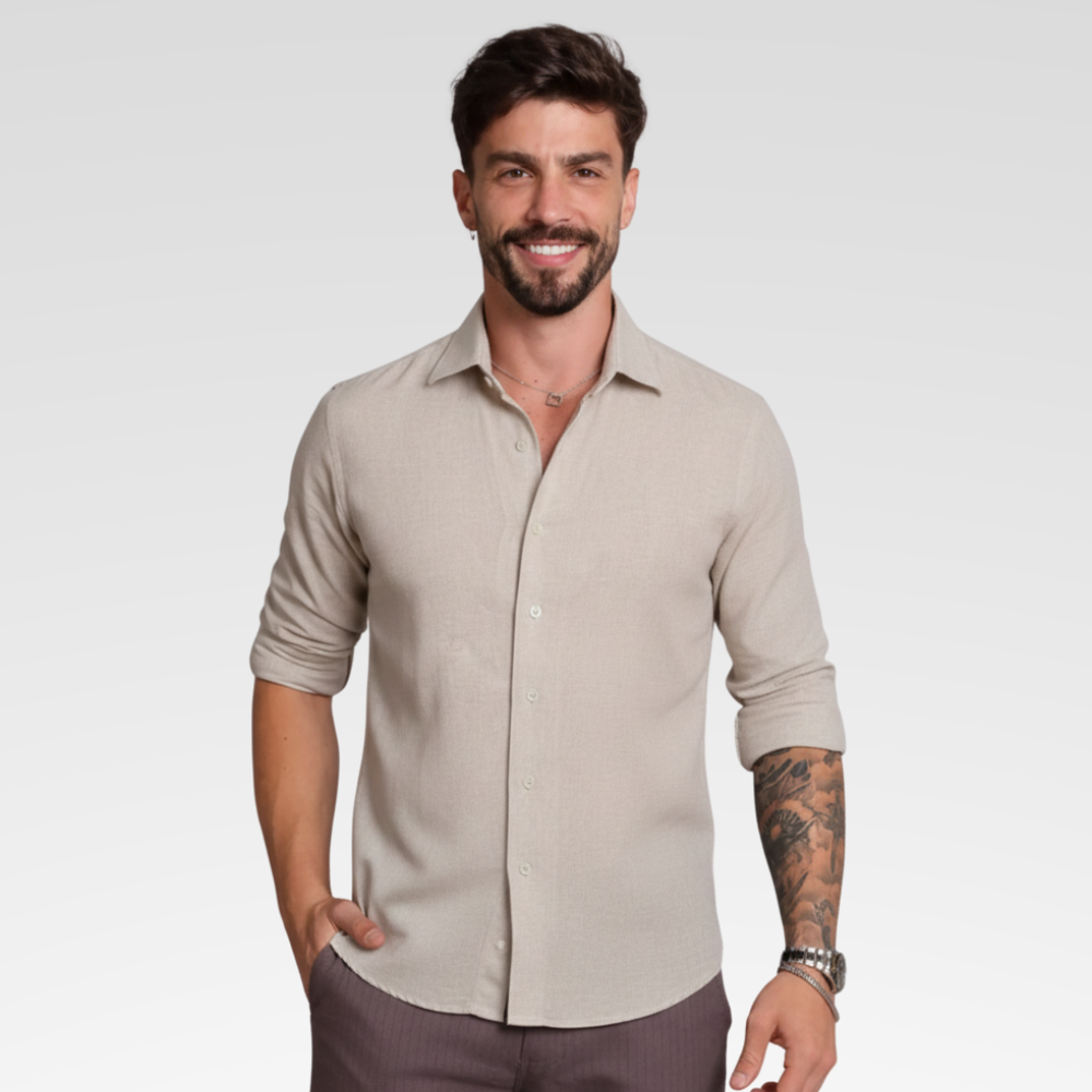 Camisa Social Masculina - Bari