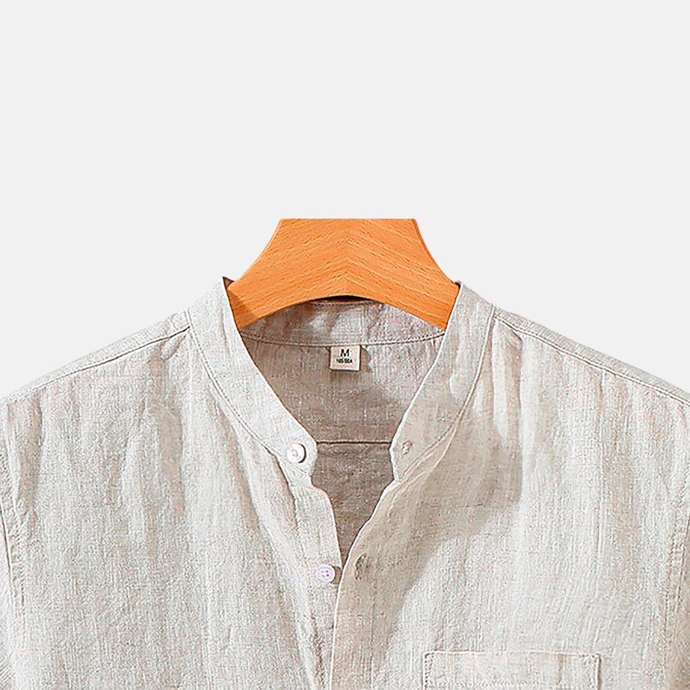 Camisa Casual Masculina – Linho Provence
