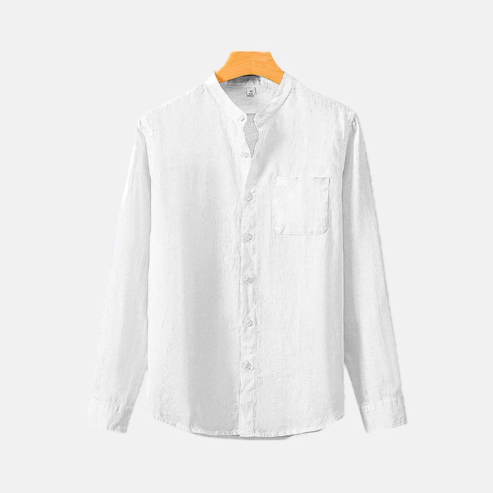 Camisa Casual Masculina – Linho Provence